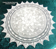 Napperon crochet sylvette d'occasion  Cosne-Cours-sur-Loire