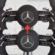 Câmbio de pás de volante genuíno Mercedes AMG w213,w223,w290,w232,w206 comprar usado  Enviando para Brazil