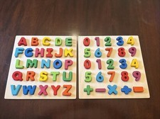 Wood alphabet puzzle for sale  Lincoln