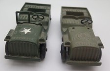 Vintage TootsieToy Miniatura Exército Militar Jeep Lote de Dois Fabricado nos EUA, usado comprar usado Vintage TootsieToy Miniatura Exército Militar Jeep Lote de Dois Fabricado nos EUA, usado comprar usado  Enviando para Brazil