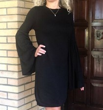 Vestito nero maglina usato  Milano