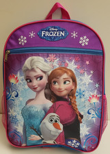 NOVO!! Mochila Disney Frozen Anna & Elsa Grande 15" FRETE GRÁTIS!!!  comprar usado  Enviando para Brazil