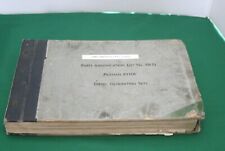 Paxman parts identification for sale  SUDBURY