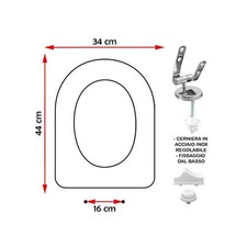 Sedile copriwater compatibile usato Sedile copriwater compatibile usato  Italia