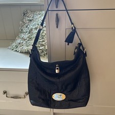 Mulberry leather black for sale  DARTFORD