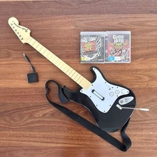 Controle sem fio Harmonix Rock Band Fender guitarra + dongle Playstation comprar usado  Enviando para Brazil