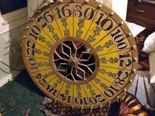 Vintage gambling wheel for sale  Jackpot