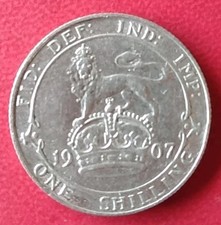 Großbritannien shilling 1907 gebraucht kaufen  Berlin