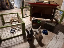Schleich hasenstall gebraucht kaufen  Gründau