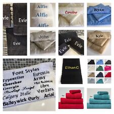 Personalised towels name for sale  PENICUIK