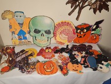 retro halloween decorations for sale  Reading
