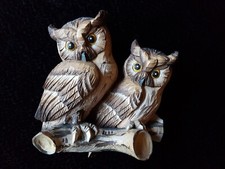 Wunderschönes eulenpaar handg gebraucht kaufen  Wettenberg