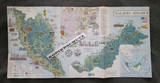 Nostalgie faltkarte malaysia gebraucht kaufen  Bad Oldesloe