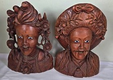 Pair vintage indonesian for sale  Underwood