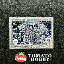 TOPPS UEFA CLUB COMPETITIONS 2024-25 TITLE WINNERS /150 Preto Branco Gelado comprar usado  Enviando para Brazil