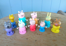 Boneco de brinquedo Peppa Pig Family + Friends 1.5-2.5" - Coelho, ovelha, girafa, cachorro, pônei comprar usado  Enviando para Brazil