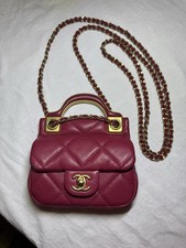 Chanel pink calfskin for sale  Seattle