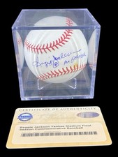 Reggie Jackson autógrafo beisebol NY Yankee Stadium temporada final Steiner Sports comprar usado  Enviando para Brazil