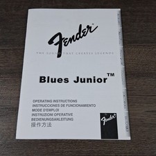 Amplificador Fender Blues Junior manual do proprietário original comprar usado  Enviando para Brazil