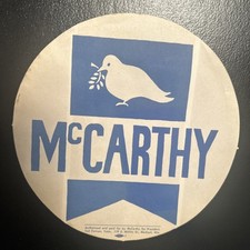 Gene mccarthy huge for sale  Marion