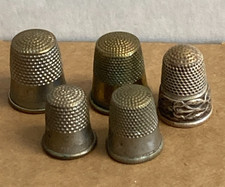 Lot vintage thimbles for sale  Claremont