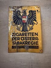 Altes geprägtes blechschild gebraucht kaufen  Berlin