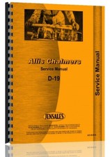 Service manual allis for sale  Atchison
