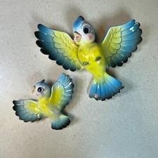 Norcrest ceramic bluebirds for sale  Sandy