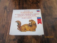 Puccini turandot zubin for sale  ABINGDON