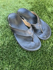 Olukai black leather for sale  Camarillo