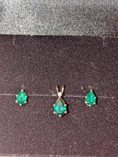 Simulated emerald jewelry for sale  Clearfield