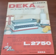 Pubblicità bilancia deka usato  Pontecagnano Faiano