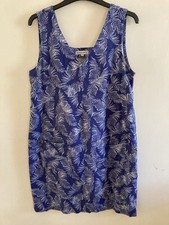 Linen dress size for sale  DONCASTER
