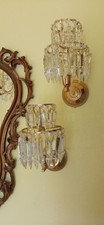 Coppia applique vintage usato  Vilminore di Scalve
