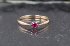 Rubinring 333er rotgold gebraucht kaufen  Fürth