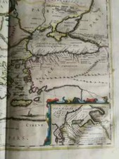 Antica carta geografica usato  Vestone