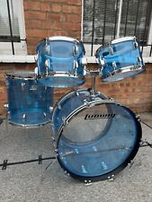 Ludwig vistalite blue for sale  PERSHORE