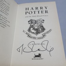J.k.rowling signed book for sale  THETFORD