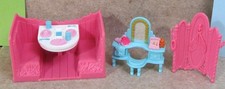 LOTE DE MESA/VAIDADE/TELA ESTÚDIO DE DANÇA BALÉ CASA DE BONECAS FISHER PRICE SWEET STREET comprar usado  Enviando para Brazil