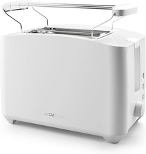 Używany, Toster Clatronic TA 3801 750W, biały, z funkcją chrztu na sprzedaż  PL