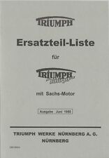 Ersatzteil liste triumph gebraucht kaufen  Freiamt