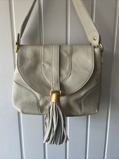 Bnwot leather beige for sale  CAMBERLEY