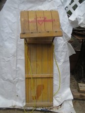 Vintage wooden toboggan for sale  Derby Line