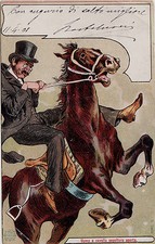 Umoristica 1900 uomo usato  Roma