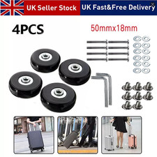 4pcs suitcase wheels for sale  NORTHAMPTON