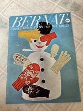 Guantes y mitones Bernat vintage para la familia 1959 libro 82 libro de tejer segunda mano  Embacar hacia Mexico