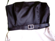 Corsagen abendkleid schwarz gebraucht kaufen  Deutschland