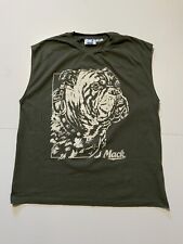 Camiseta Regata Mack Truck Bulldog Volvo Estampa Gráfica Verde Oliva Tamanho. M comprar usado  Enviando para Brazil