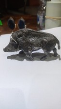Scultura cinghiale argento usato  Alvignano