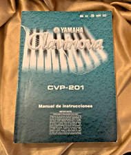 Yamaha Clavinova Owners Manual CVP-201 Manual de Instrucciones Spanish 174 Pages comprar usado  Enviando para Brazil